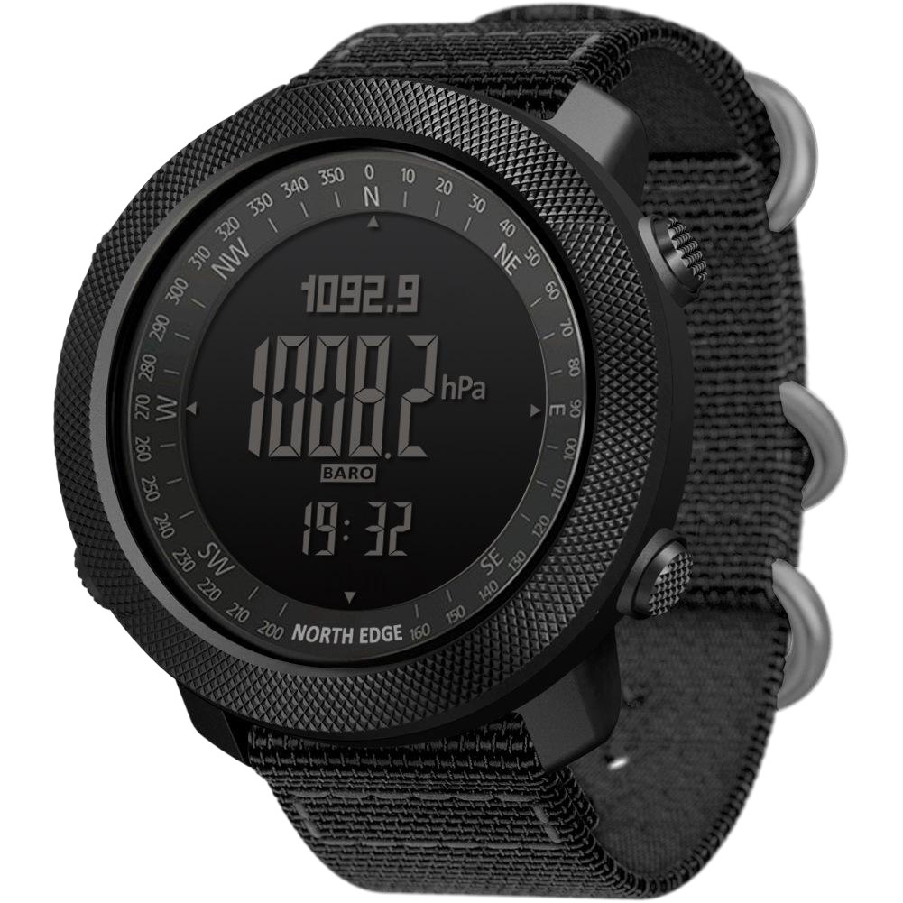 Reloj digital electrónico Brújula Impermeable Altitud Hombres