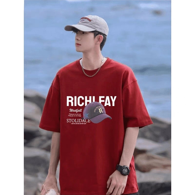Burgundy t-shirt