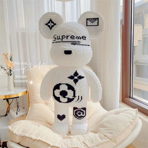 Big constructor, 65 cm, polar bear