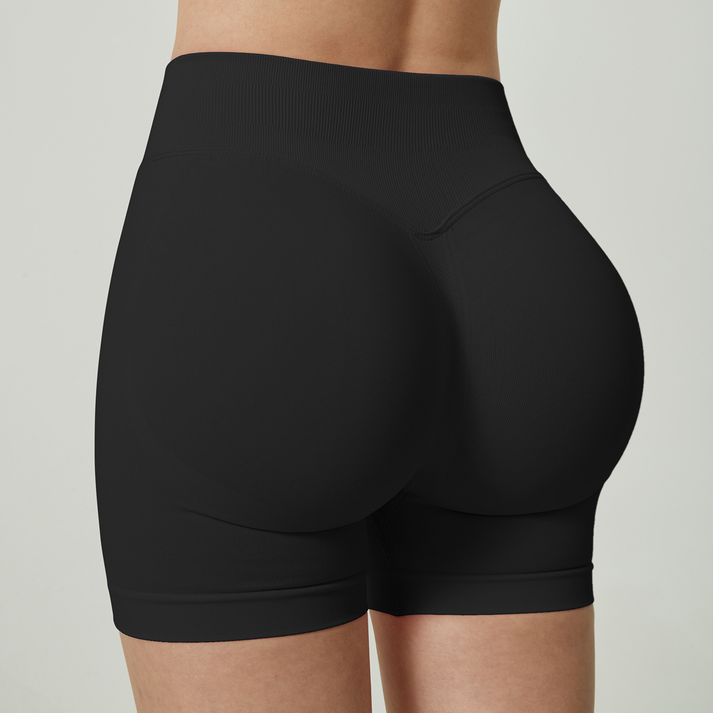 Hip-lifting running fitness pants, sports shorts.