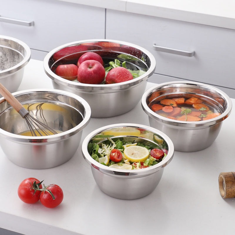 多功能無磁韓式調料缸盆湯盆砂光調料缸調味盆打蛋盆洗菜盆多用盆