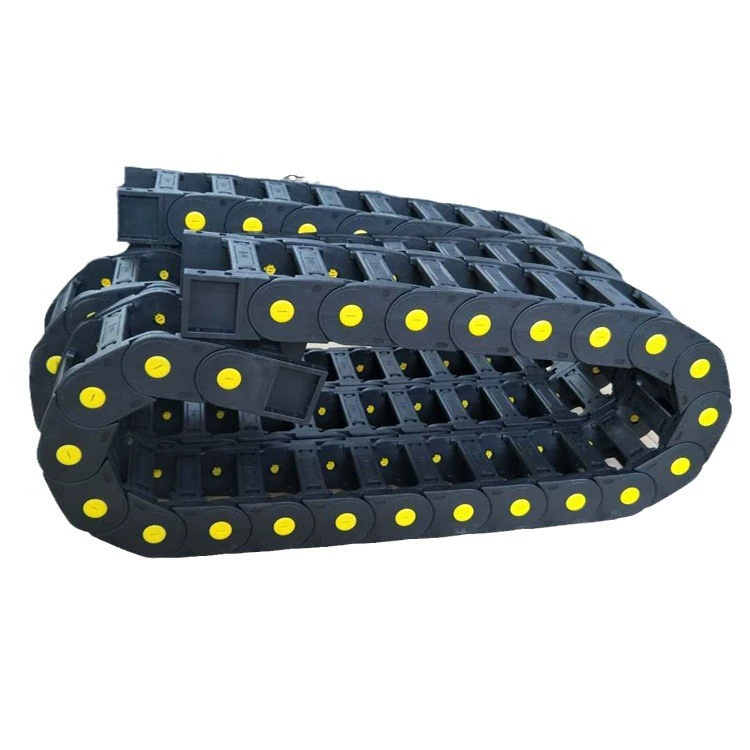 Станок перетащить цепной мост закрытый резервуар цепь пластиковая гусеница гравировальный станок кабельные каналы промышленный нейлоновый миниатюра