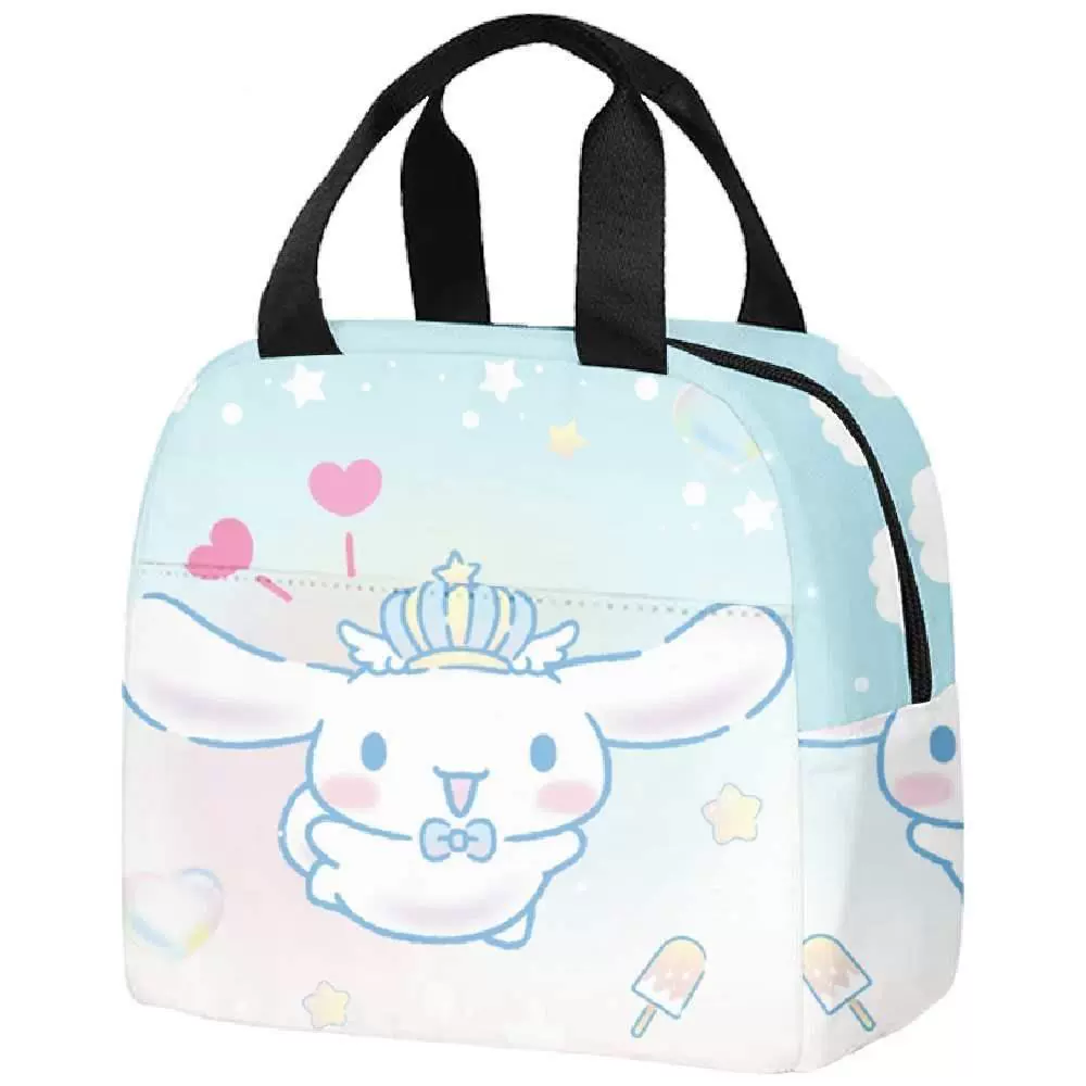 Термосумка (USanrio Aime) с принтом Cinnamoroll, компактный ланч‑бокс, лёгкий