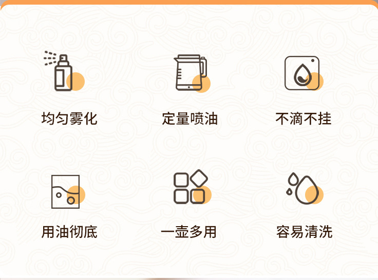 Bottom-spray oil bottle oil pot measuring spray bottle mist-type barbecue kitchen soy sauce vinegar seasoning bottle