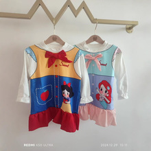 Ůͯ�b2024Ů������ѩ����ȹ�����~�����ﶬ�L�俨ͨ�B��ȹŮͯȹ