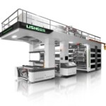 伺服驱动 8 色卫星式柔版印刷机无纺布薄膜 PP/PET/BOPP/PVC