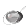 30cm blue diamond pure titanium wok (new pot with micro flaw)