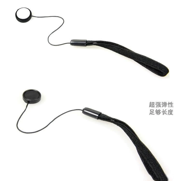 Camera, lens, protective Reins leash, black elastic strap, wholesale