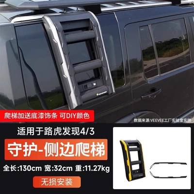 modification, side ladder, side steps | Roof rack - found-34second-generation-guardian-side-ladderexplorer-genuine-product