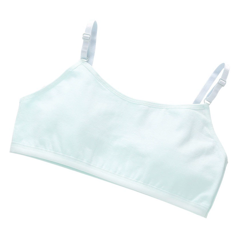 12-15 лет в период развития сплошной цвет, нижний жилет, детская девочка бюстгальтер