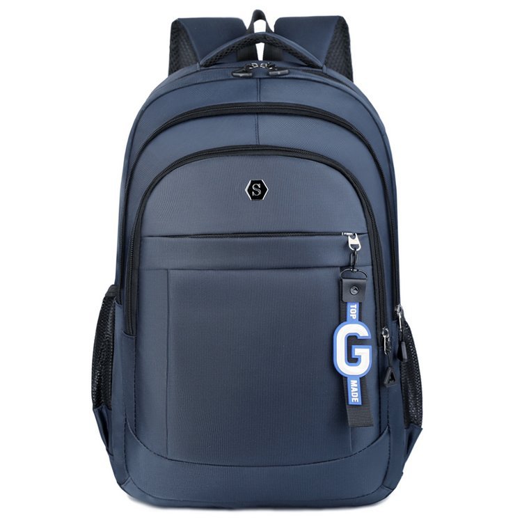 Nueva mochila de negocios para hombres, alta sensación, mochila de hombro simple, bolso de computadora de viaje duradero para estudiantes