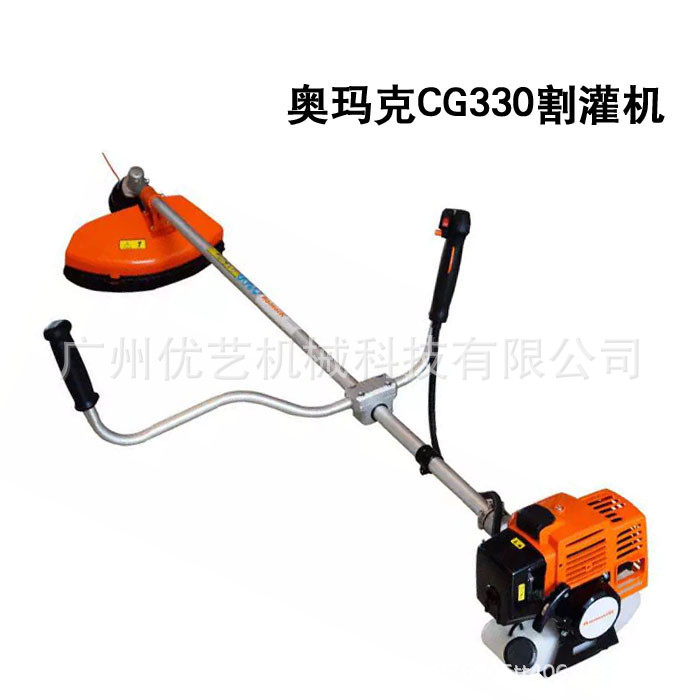 奥玛克割灌机二冲程汽油侧挂式割草机果园绿化打草机 奥玛克CG300