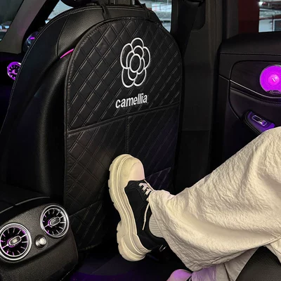 Camellia Car Anti-Kick Pad: Chair back anti-kick pad