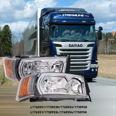 Scania G400R400P400 シリーズのヘッドライト、フォグランプ、ターンシグナル L1760551 1730953 に適しています。