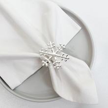 爆款酒店圣诞节主题金色圣诞树餐巾扣 餐厅餐桌装饰摆台厂家批发