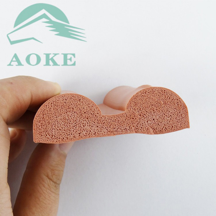 B型密封条 双P型卡槽密封 可粘贴易固定