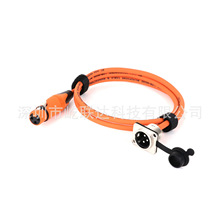 High Grade Waterproof Xlr Female Plug 3PIN Microphone Cable