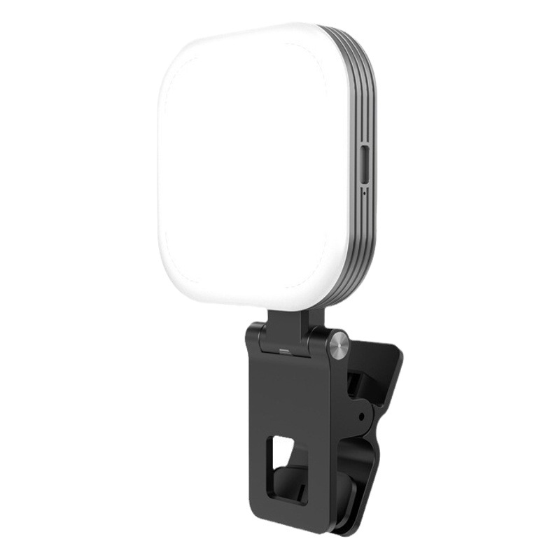 Luz de bolsillo de 1000 mA Luz de tofu caliente de tres colores F-622 transfronteriza nueva Mini Luz de relleno de teléfono móvil magnético