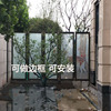 customized hotel Shower Room partition Two-sided Art Glass Large board Landscape painting Scenery Glass