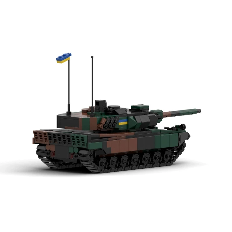 Конструктор Lego, сборка танка, сборная модель, минифигурка