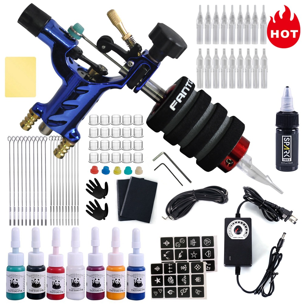 Tattoo trainee tattoo machine kit, lightweight machine, complete tattoo machine kit, tattoo machine motor machine, tattoo beginner