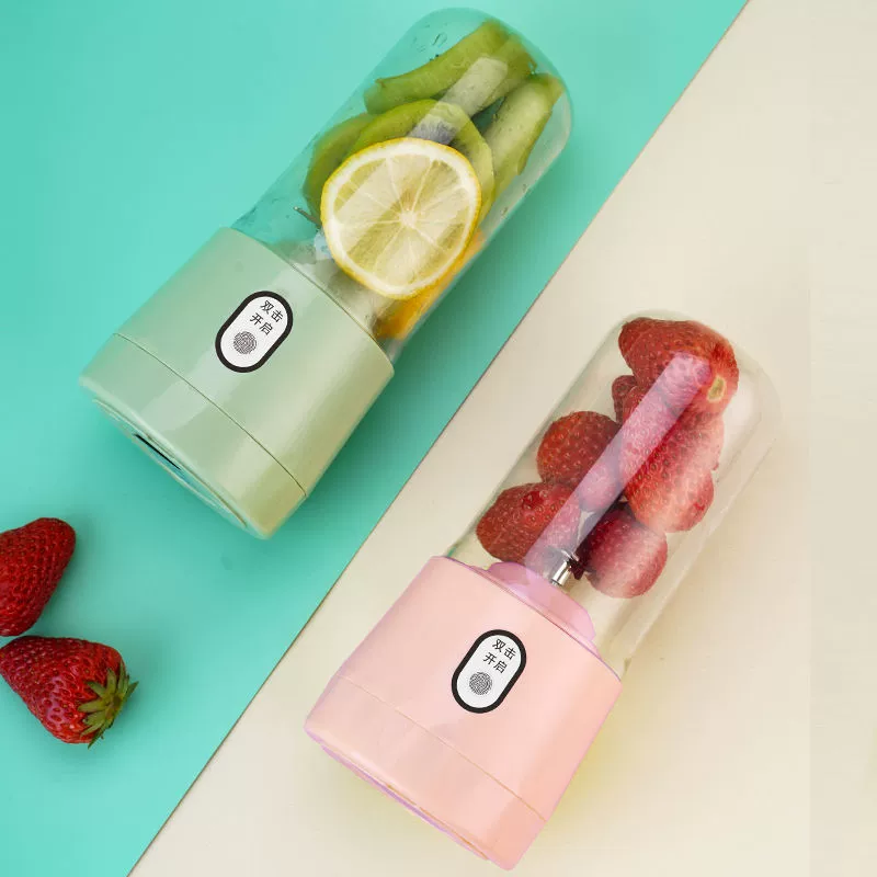 Студенческий мини-блендер для сока, подарок, соковыжималка для фруктов, беспроводной портативный домашний маленький USB-зарядка