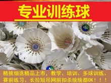 二手羽毛球整箱混合耐打比赛学校培训教练用球多球教学九成新训练