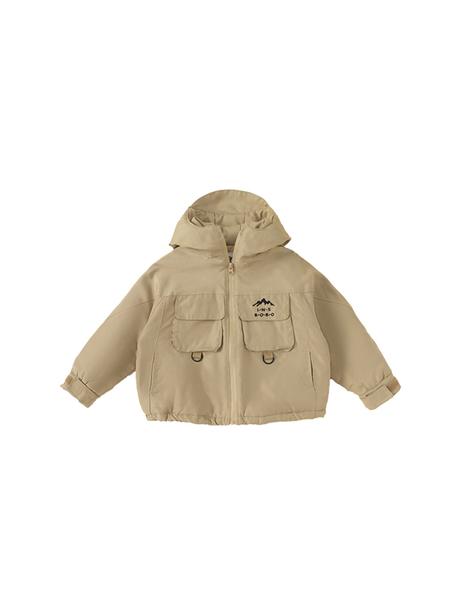 Babycity ropa de invierno para niños abrigo de algodón acolchado para niños Abrigo acolchado casual para niños ropa de invierno para bebés engrosada DY83013