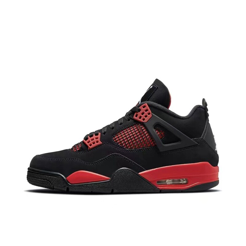 Cross-Border Jordan 4 Basketball Shoes in Various Colors, High-Quality Aj4 Unisex Casual Versatile Retro Height-Increasing Sneakers