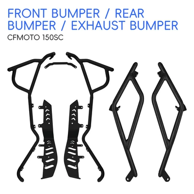 Motorcycle bumper — for CFMOTO 150SC crash guards