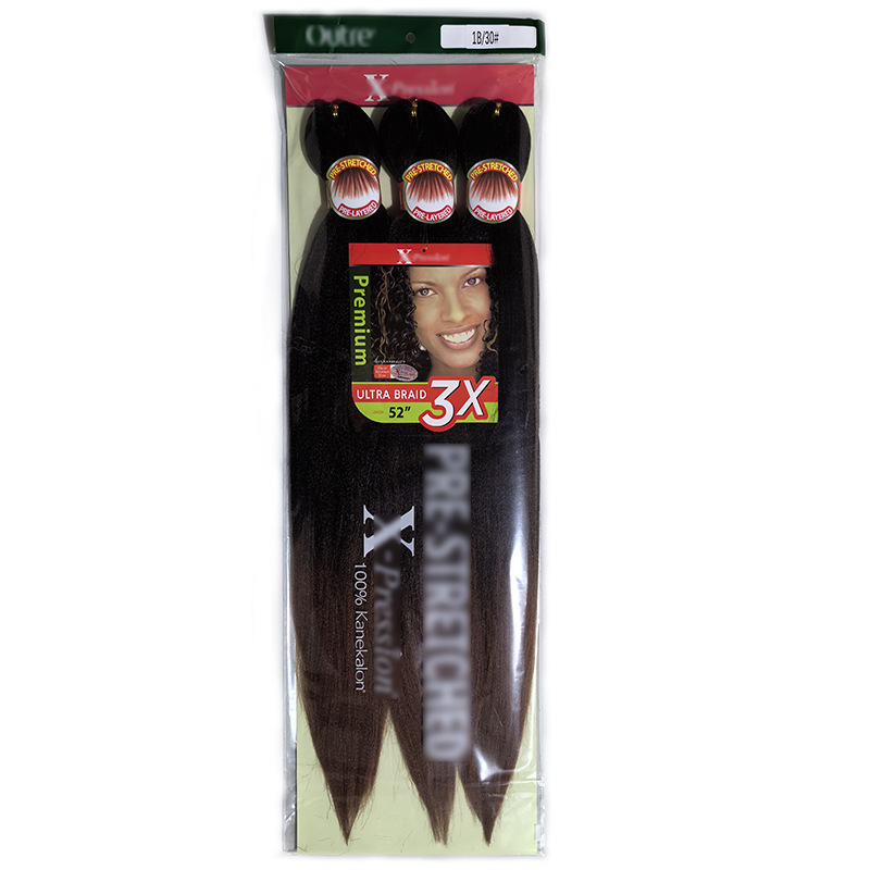 3X pre-estirado EZ trenzado cabello de tres piezas fabricantes al por mayor