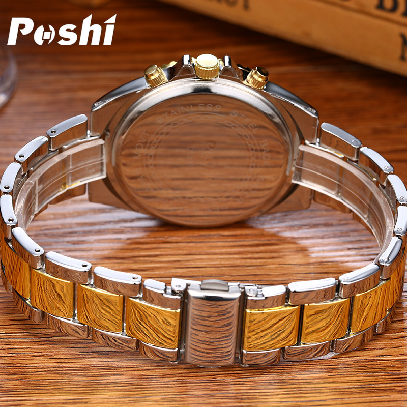 Relojes reloj deportivo para hombres POSHI Calendario de negocios estudiante reloj impermeable reloj de cuarzo casual transfronteriza