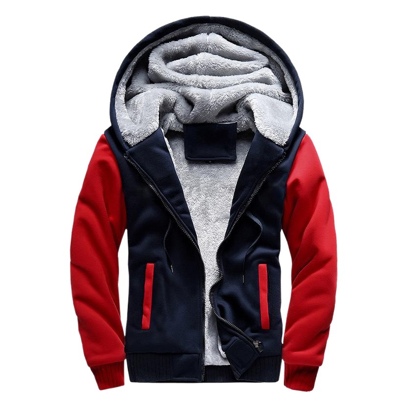 Big goods Sudadera con capucha para hombres con capucha Otoño e Invierno uniforme de béisbol de los hombres de estilo coreano de los hombres forrado de lana engrosada chaqueta de los hombres