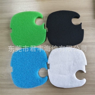 水族过滤棉 水循环机初效水族泡棉 水泵过滤爆破开孔海绵
