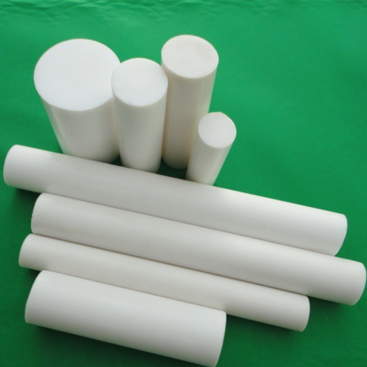 铁氟龙板 PTFE棒材 白色聚四氟乙烯棒板管 PTFE圆棒
