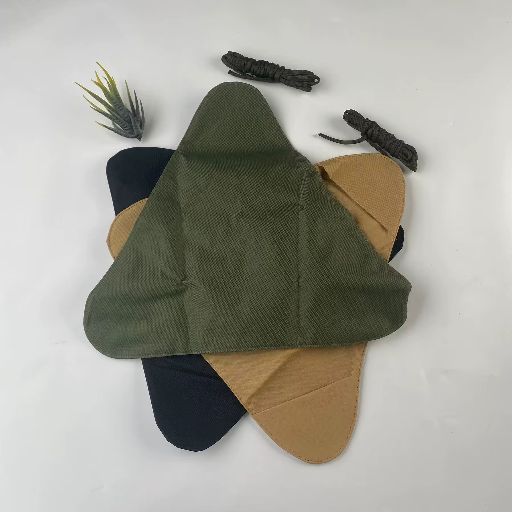 Открытый кемпинг водонепроницаемый холст портативный треугольный табурет ткань ручной работы пони рыболовный табурет складной