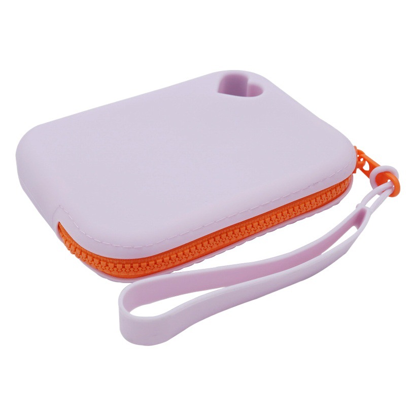 La nueva bolsa de almacenamiento de silicona es conveniente para la tarjeta de llave portátil, cable de datos impermeable y a prueba de polvo, mini bolsa para auriculares