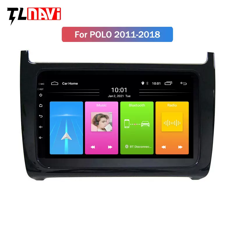 跨境商品 适用于大众POLO 11-18安卓智能汽车DVD多媒体导航仪
