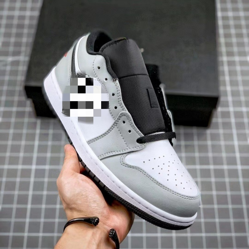莆田 AJ1 ロートップフルヘッドレイヤーピュアオリジナル 2024 新色黒緑竹林パンダネイビーブルー男性と女性のスポーツシューズ|undefined