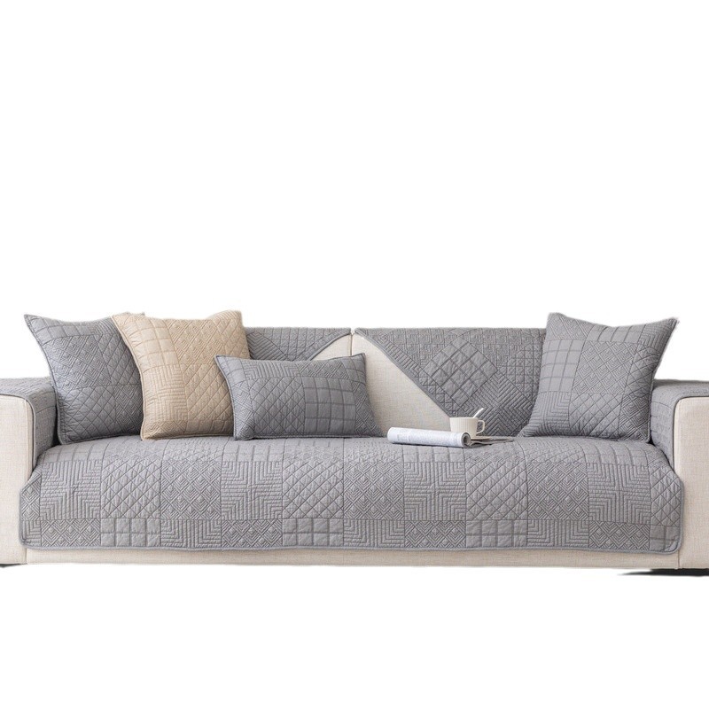 Housse de canapé romantique minimaliste européenne élastique_voghion.com
