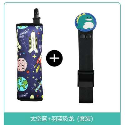 Other Automotive Safety Supplies | shoulder guard - shoulder-strap-space-blue-safety-belt-feather-blue-dinosaur