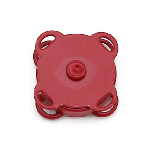 Magnetic snap invisible hidden hand-stitched plum blossom magnetic fasteners for bags colorful magnetic parent-child snaps buttons for clothes