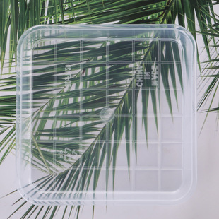 Wholesale square transparent flowerpot square base tray mat bottom tray base water tray plastic bracket