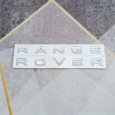 Land Rover car emblem, RANGE ROVER front hood logo, Aurora, Range Rover Sport, English letter stickers, car modification (Car logo) - standard-