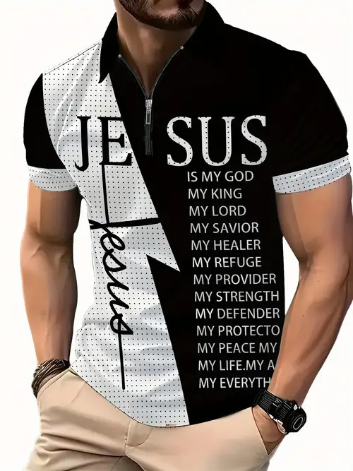 Transfronterizo 2025 nuevo estilo Amazon tendencia de la moda europea y americana casual todo-fósforo botón de manga corta camisa POLO impresión 3D