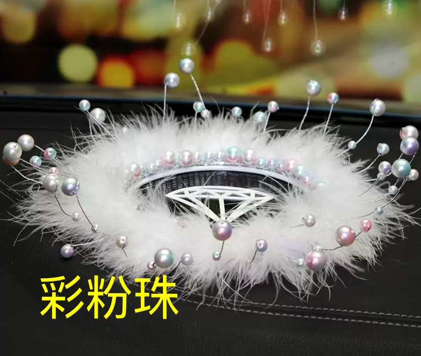 Decoraciones de automóviles Camellia creativa nueva consola central de verano joyas de automóviles chicas decoración de plástico