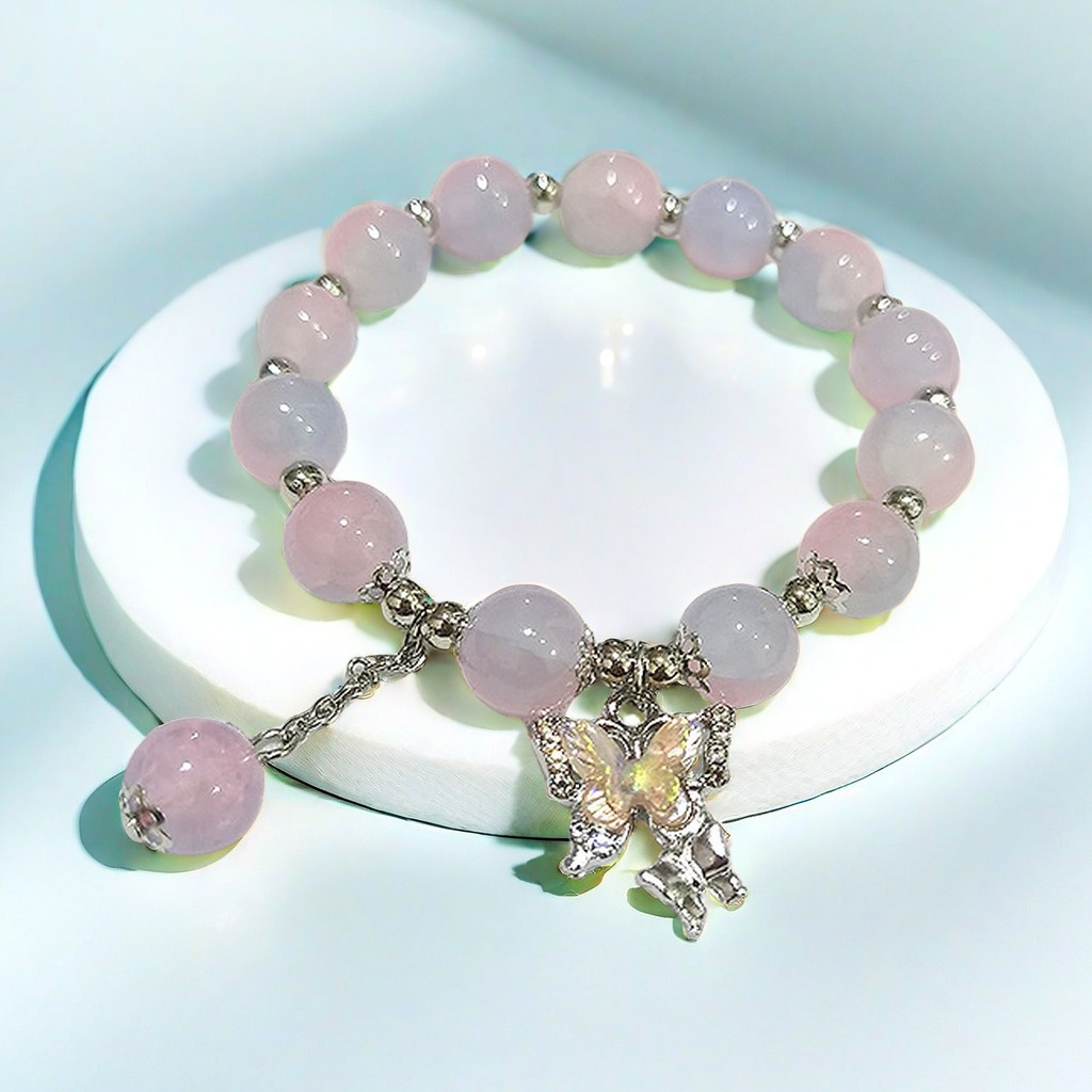 Pulsera de Lirio de los Valles Súper Hada, Promoción Especial 2025, para Mujer, Fresca y Única, Sensación de Alta Gama, Regalo de Pulsera con Cuentas para Mejor Amiga Estudiantil