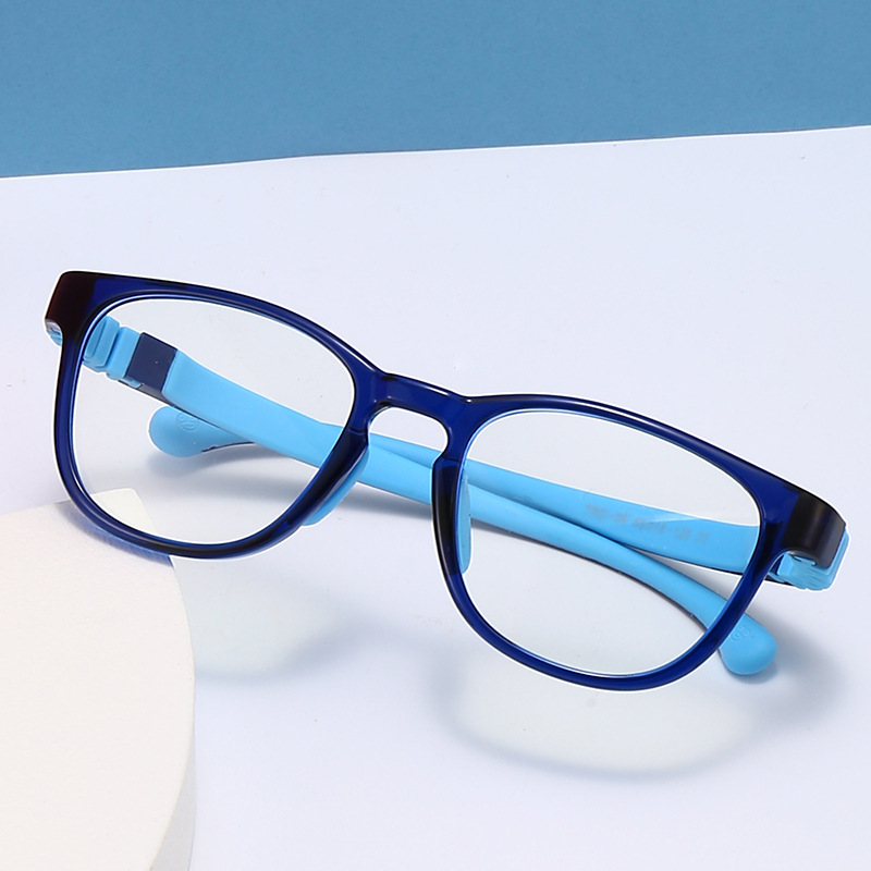 新款兒童防藍光眼鏡平光無度數保護眼睛看手機電腦專用護目鏡批發