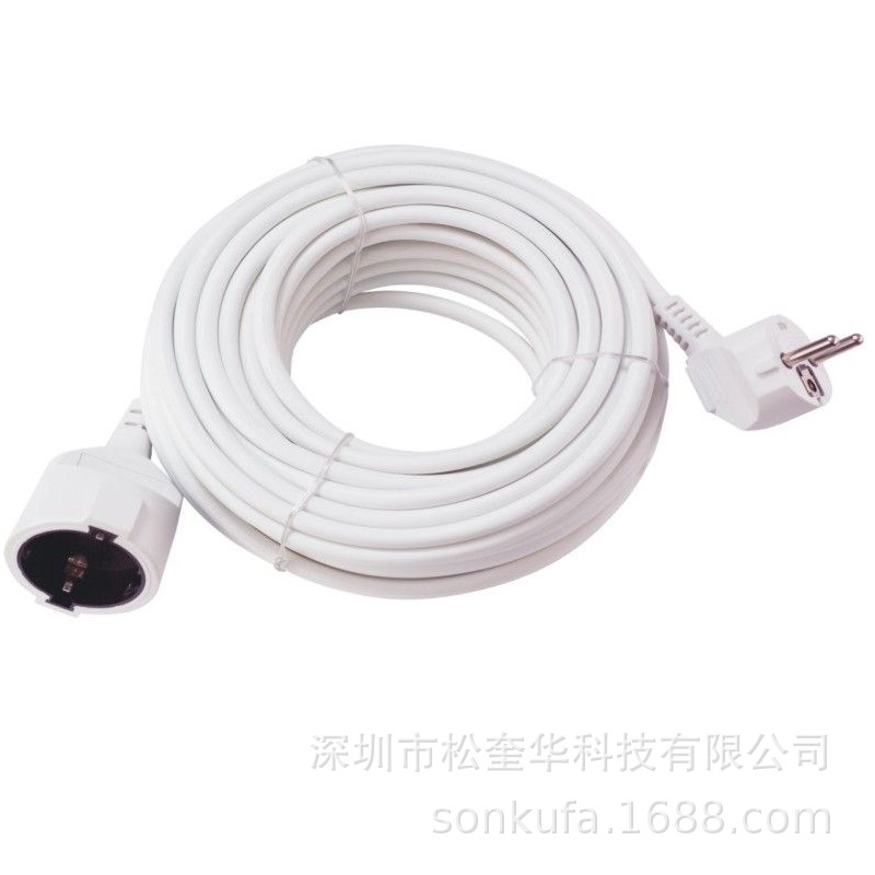 德式延长线 三芯1.5平方10米 电流16A 电压250V 额定功率4000W