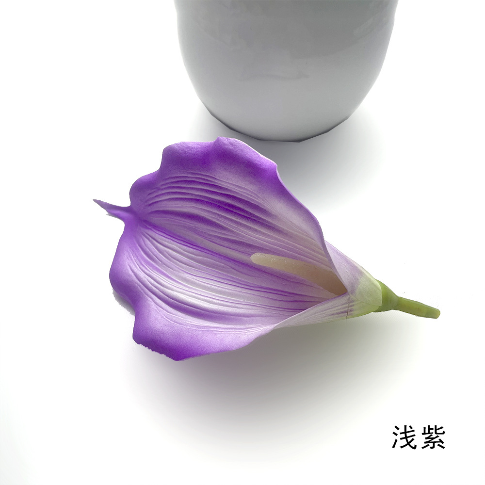 Simulación de flores Eva Horseshoe Flower Wedding Decoration New Photography Props China Fake Flores Diseño de pegamento blando